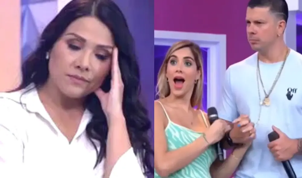 Korina Rivadeneira reemplazará a Tula Rodríguez en la conducción de EBT. Foto: composición LR/ captura América TV Korina Rivadeneira reemplazará a Tula Rodríguez en la conducción de EBT. Foto: composición LR/ captura América TV
