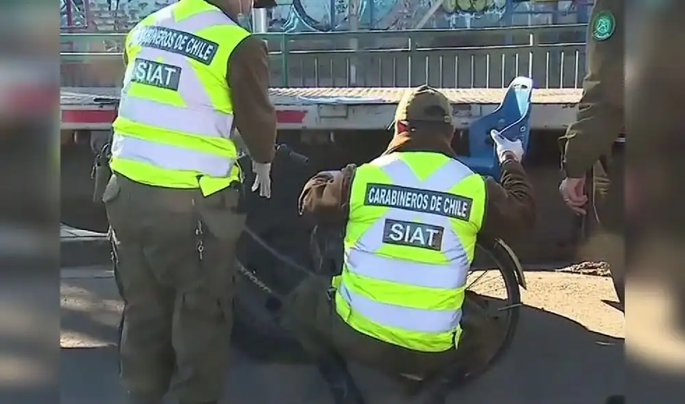 El menor murió minutos después de haber sido ingresado a un hospital en Chile. Foto: captura video/T13
