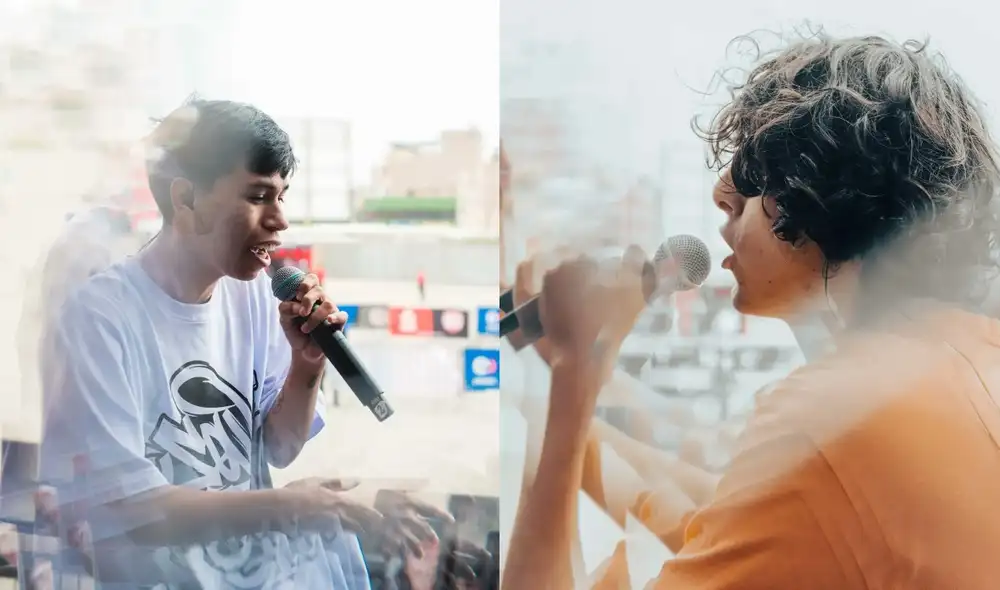 Jaze y Kian son parte del a actual liga peruana de freestyle. Foto: composición LR/FMS Perú