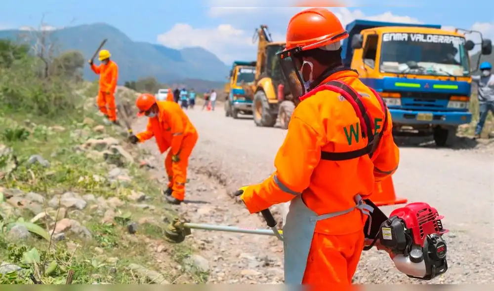 Trabajos de mantenimiento se realizarán en las vías que unen Lambayeque con Cajamarca. Foto: MTC Trabajos de mantenimiento se realizarán en las vías que unen Lambayeque con Cajamarca. Foto: MTC