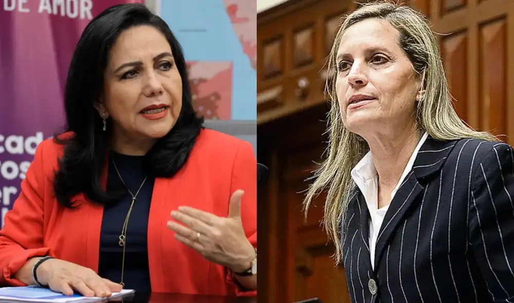 María del Carmen Alva también se refiriere en sus audios a Pedro Castillo y dice que el mandatario "no tiene cómo defenderse". Foto: composición/ La República