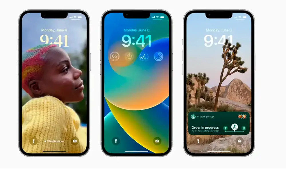 iOS 16 debería poder descargarse en torno al cierre del próximo mes de septiembre. Foto: Applesfera