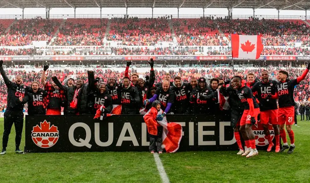 Canadá clasificó a la Copa del Mundo y estará en el Grupo B. Foto: selección canadiense