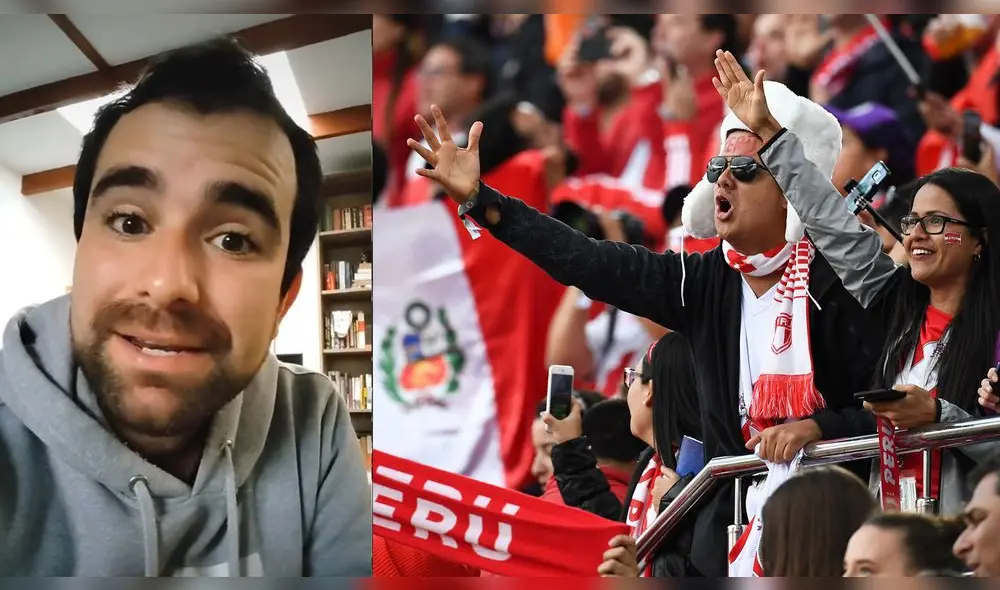 El joven explicó el origen de un conocido cántico peruano. Foto: composición/ @chileno.pe/TikTok