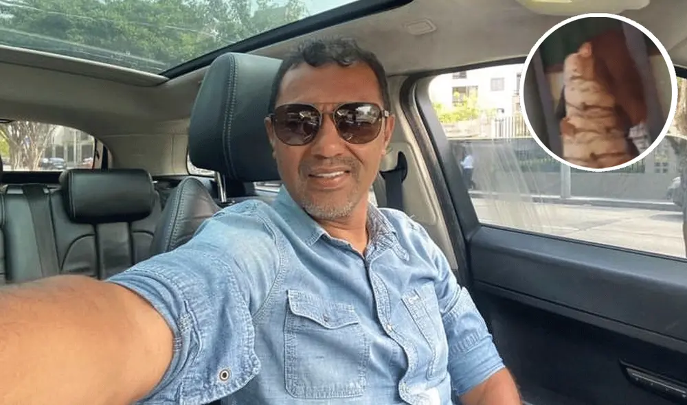 'Chorri' Palacios es captado besando a otra mujer. Foto: Instagrama/Magaly, TV la firme