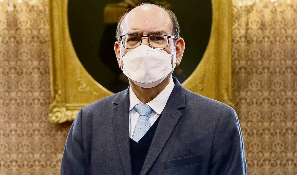 El ministro César Landa no irá a la cumbre porque dio positivo en COVID-19. Foto: John Reyes/ La República El ministro César Landa no irá a la cumbre porque dio positivo en COVID-19. Foto: John Reyes/ La República