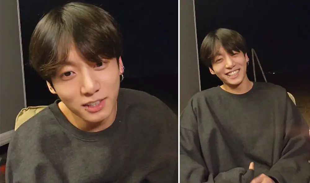 Jungkook se conectó por 35 minutos a una transmisión en vivo antes del comeback de BTS. Foto: capturas/VLive Jungkook se conectó por 35 minutos a una transmisión en vivo antes del comeback de BTS. Foto: capturas/VLive