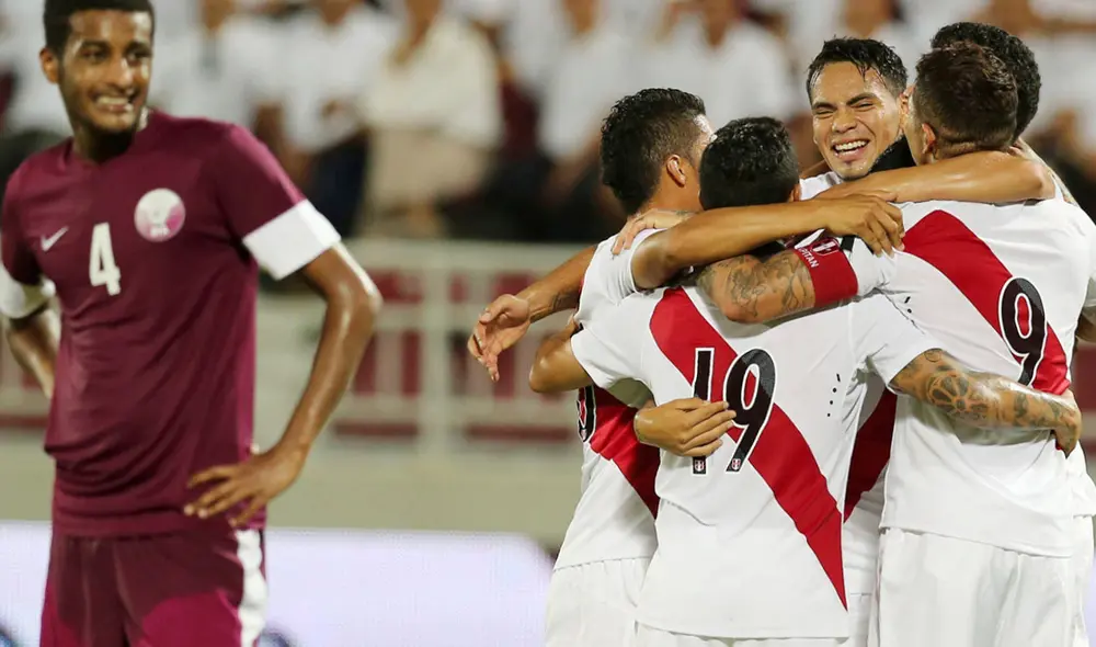 Perú ya sabe lo que es jugar en Qatar. Foto: EFE