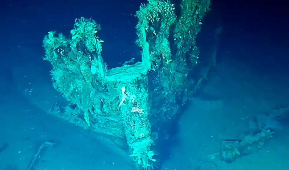 Difunden imágenes de los 2 nuevos hallazgos junto al galeón San José en la costa de Colombia. Foto: captura video Difunden imágenes de los 2 nuevos hallazgos junto al galeón San José en la costa de Colombia. Foto: captura video