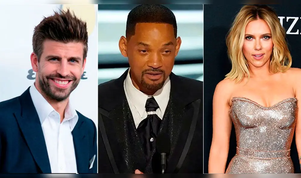 Historias de Shakira y Gerard Piqué, Will Smith y Jada Pinkett, y Scarlett Johansson y Colin Jost son muy seguidas por la prensa del espectáculo. Foto: composición LR