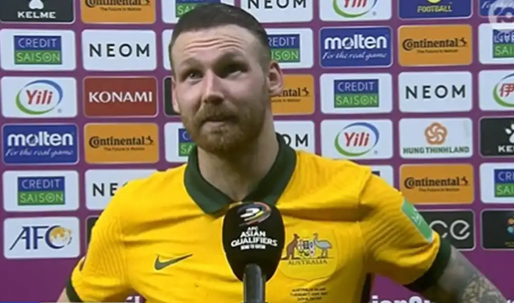 Martin Boyle tiene 17 partidos con la selección australiana. Foto: captura de 10 Football