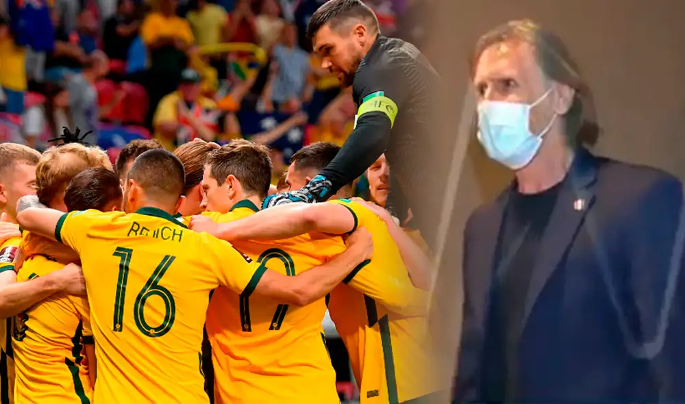 Australia ganó 2-1 a Emiratos Árabes y será rival de Perú en el repechaje. Gareca presenció el partido. Foto: composición/EFE/CanalN Australia ganó 2-1 a Emiratos Árabes y será rival de Perú en el repechaje. Gareca presenció el partido. Foto: composición/EFE/CanalN