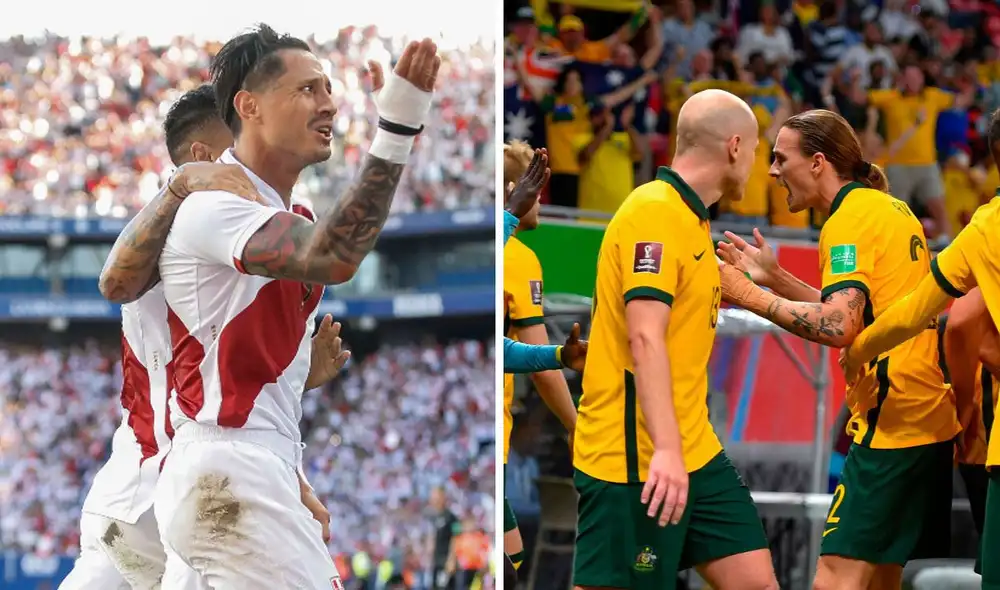 Perú jugará con Australia, ganador del repechaje asiático. Foto: composición GLR/ EFE/ FA/ UAEFA