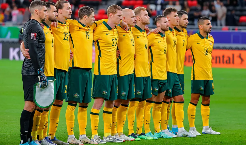 La selección australiana ocupa el puesto 42 en el ranking FIFA. Foto: Socceroos / Twitter