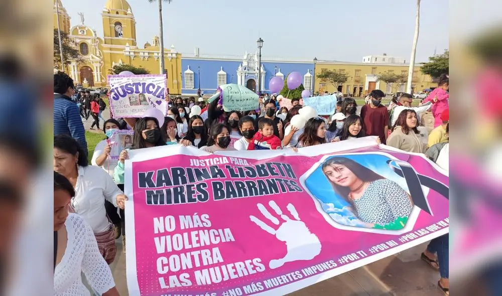 La marcha se realizó por las principales calles de Trujillo. Foto: Yolanda Goicochea