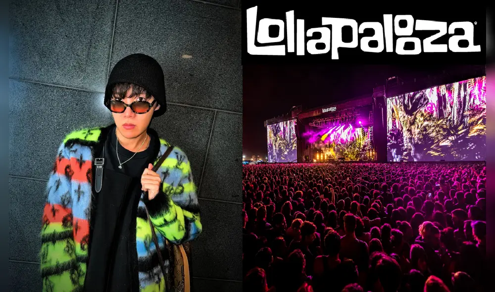 J-Hope de BTS se presentará en Chicago para el festival musical Lollapaloza. Foto: composición/Instagram/Lollapaloza J-Hope de BTS se presentará en Chicago para el festival musical Lollapaloza. Foto: composición/Instagram/Lollapaloza