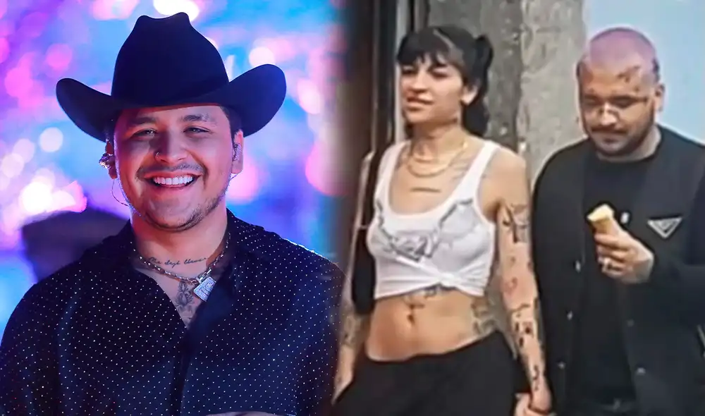 A cinco meses de su ruptura con Belinda, Christian Nodal fue captado en afectuosas escenas con la cantante Cazzu. Foto: composición/Instagram A cinco meses de su ruptura con Belinda, Christian Nodal fue captado en afectuosas escenas con la cantante Cazzu. Foto: composición/Instagram