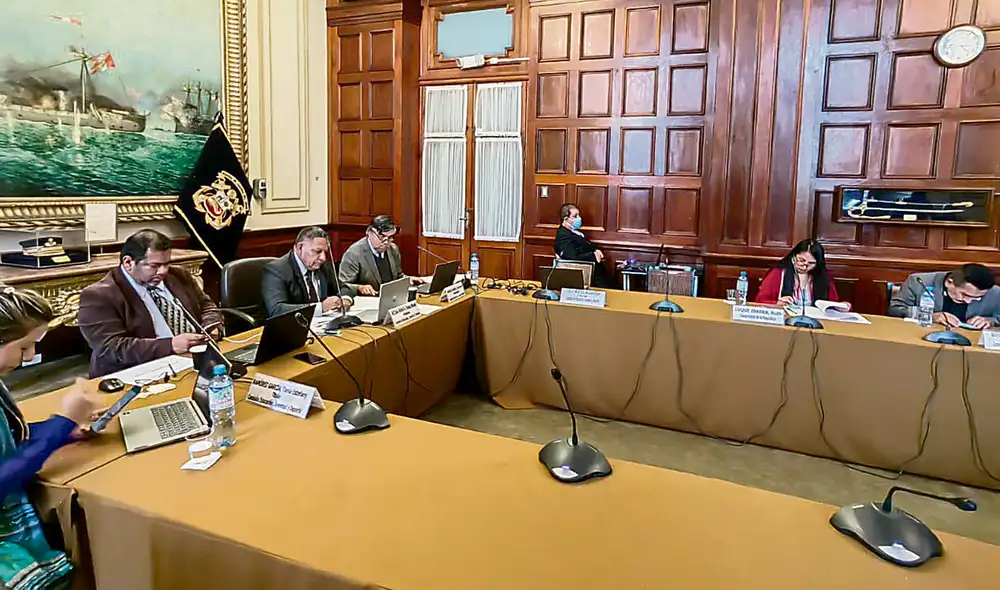 Por la fuerza. En la Comisión de Educación se impusieron los extremos y no los argumentos. No se dejó hablar a los estudiantes ni revisó la autógrafa. Foto: difusión