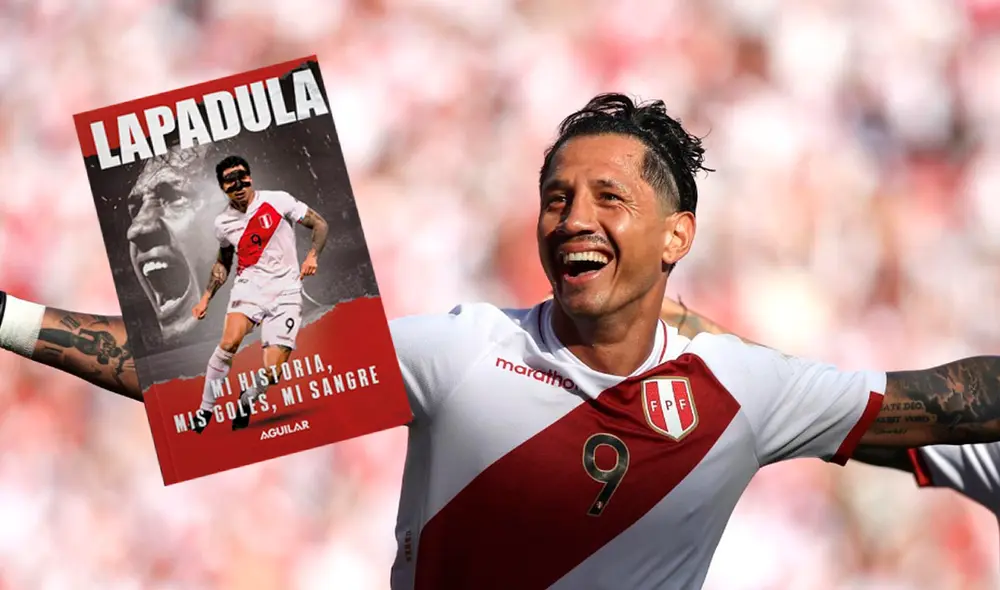Gianluca Lapadula revelará sus inicios como futbolista y todo sobre su carrera en su libro. Foto: composición La República