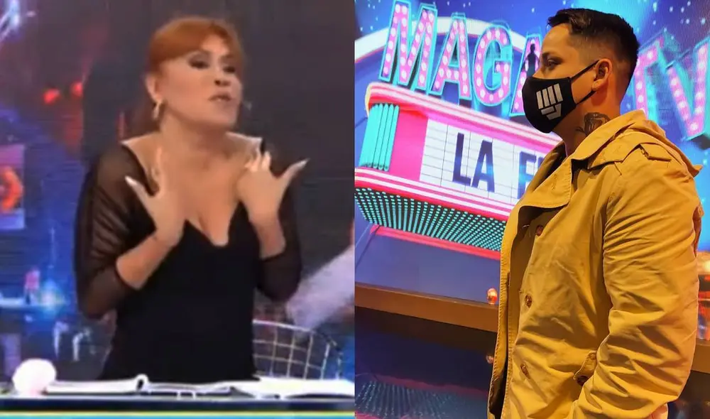 Magaly Medina le llamó la atención a su DJ en pleno programa en vivo. Foto: composición/ captura de ATV/ Instagram Magaly Medina le llamó la atención a su DJ en pleno programa en vivo. Foto: composición/ captura de ATV/ Instagram