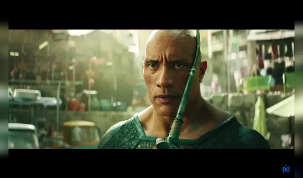 Dwayne 'La Roca' Johnson como Black Adam. Foto: Warner Bros