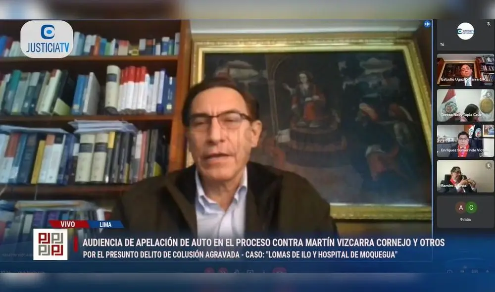 Martín Vizcarra es investigado por corrupción cuando era gobernador regional de Moquegua entre 2011 y 2014. Foto: Justicia TV.