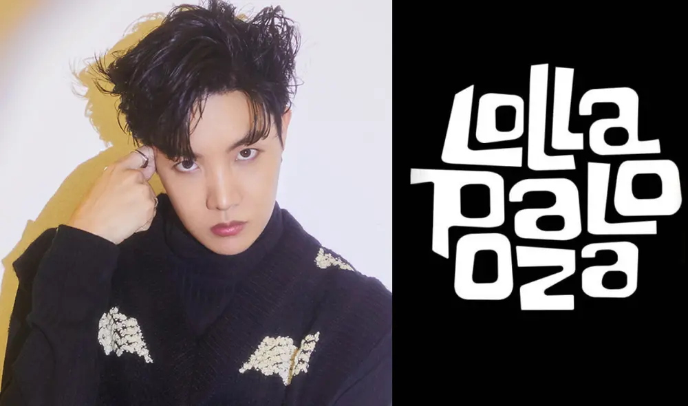 J-Hope será el primer integrante de BTS en asistir al festival Lollapalooza. Foto: composición La República / BIGHIT / Lollapalooza