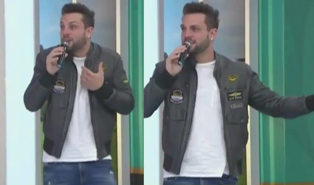 Nicola Porcella pensó que lo habían invitado para hablar sobre fútbol. Foto: América hoy/captura Nicola Porcella pensó que lo habían invitado para hablar sobre fútbol. Foto: América hoy/captura