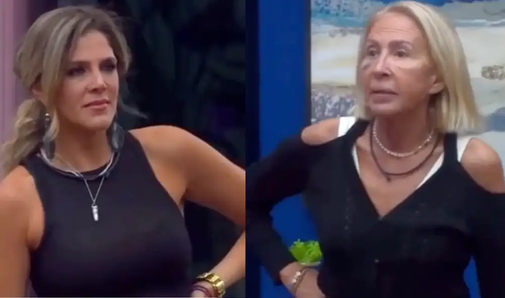 Laura Bozzo no permitió que su compañera haya querido burlarse de ella por su edad. Foto: La casa de los famosos/captura