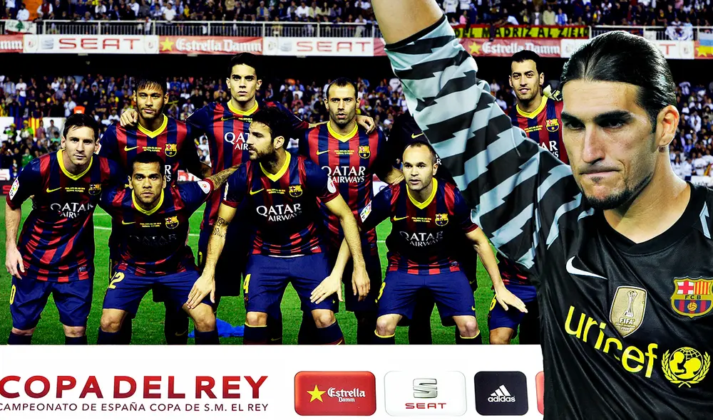 José Manuel Pinto jugó en el FC Barcelona entre 2008 hasta 2014. Foto: composición LR/ AFP José Manuel Pinto jugó en el FC Barcelona entre 2008 hasta 2014. Foto: composición LR/ AFP