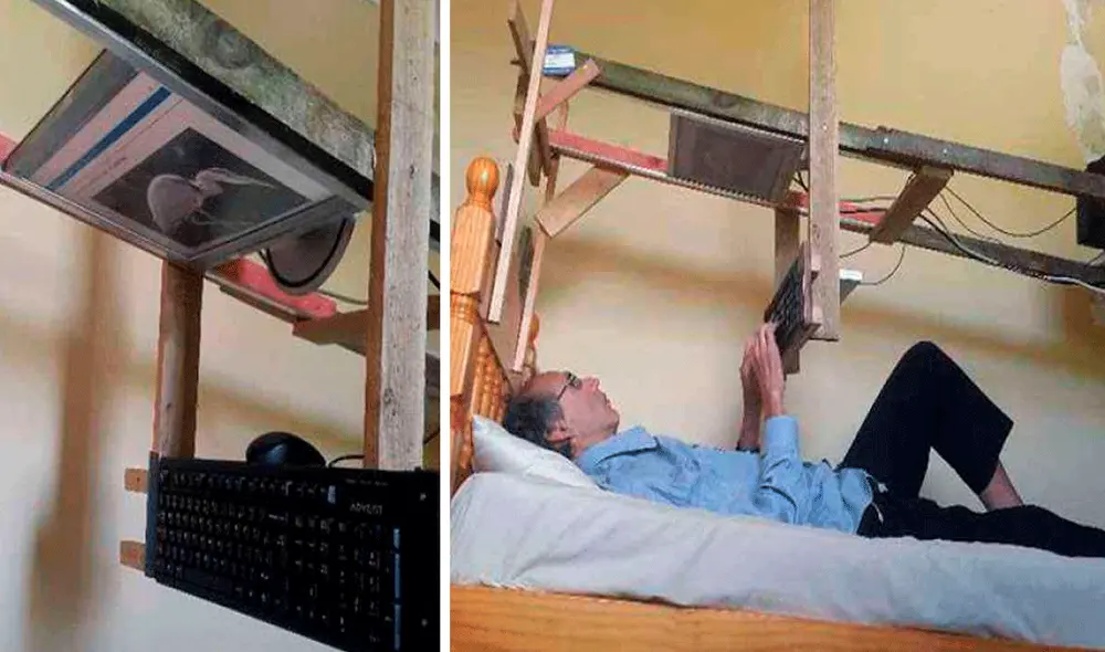 Hewitt se sintió tan orgulloso de su idea que quiso mostrarla al mundo. Foto: captura de Facebook Hewitt se sintió tan orgulloso de su idea que quiso mostrarla al mundo. Foto: captura de Facebook