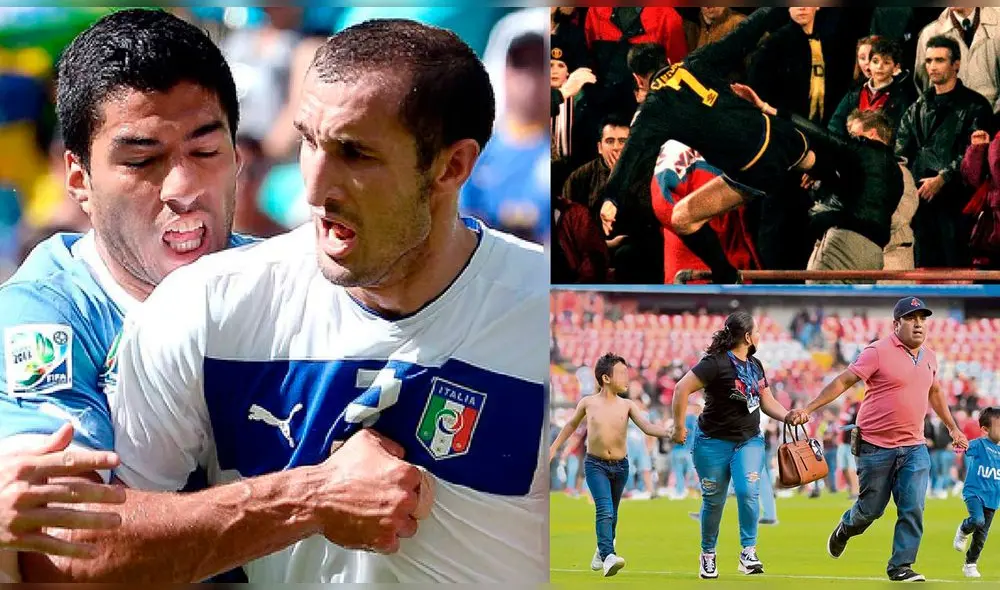 Conoce cuáles han sido las más severas sanciones de la FIFA en su historia ante conductas antideportivas. Foto: EFE/Composición LR