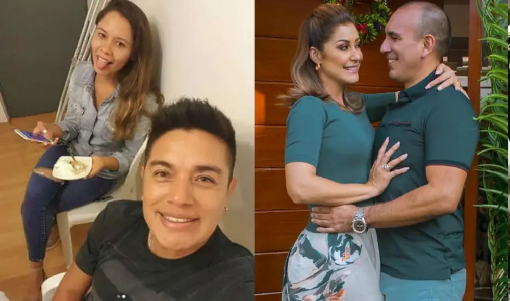 Olenka Cuba le envió mensaje a esposo de Karla Tarazona por haber hablado de Leonard León. Foto: composición/ Instagram Olenka Cuba le envió mensaje a esposo de Karla Tarazona por haber hablado de Leonard León. Foto: composición/ Instagram