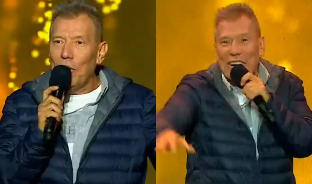 Raúl Romero hizo su aparición en "Yo Soy" y protagonizó curioso momento con el público del show. Foto: composición/ capturas de Latina