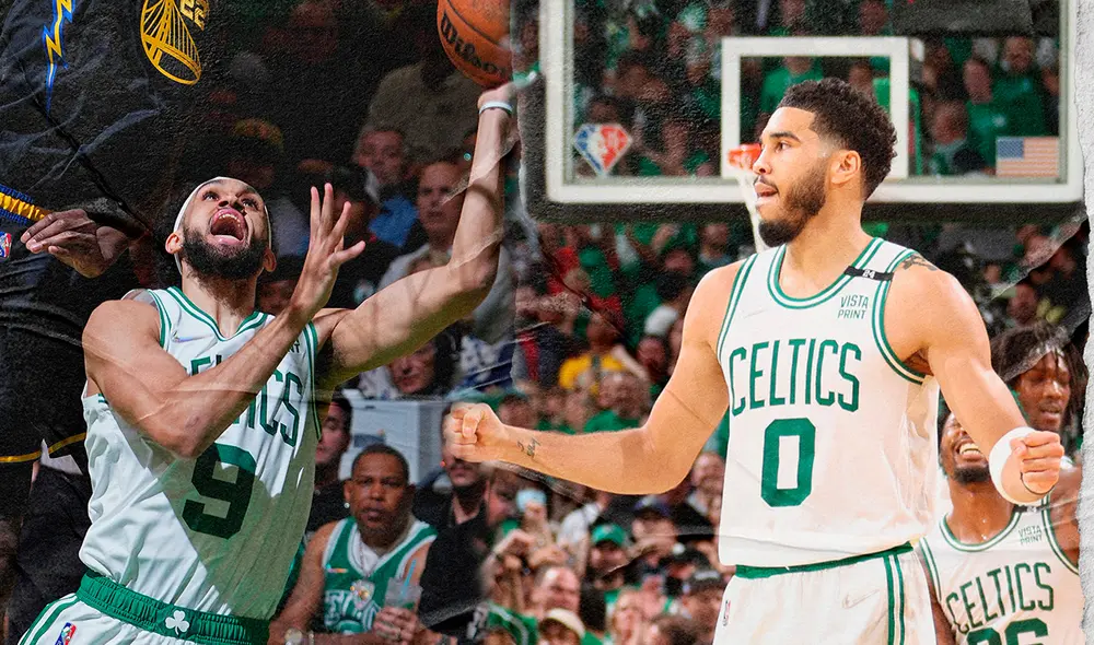 La escuadra de Boston Celtics lograron su segunda victoria. Foto: composición NBA