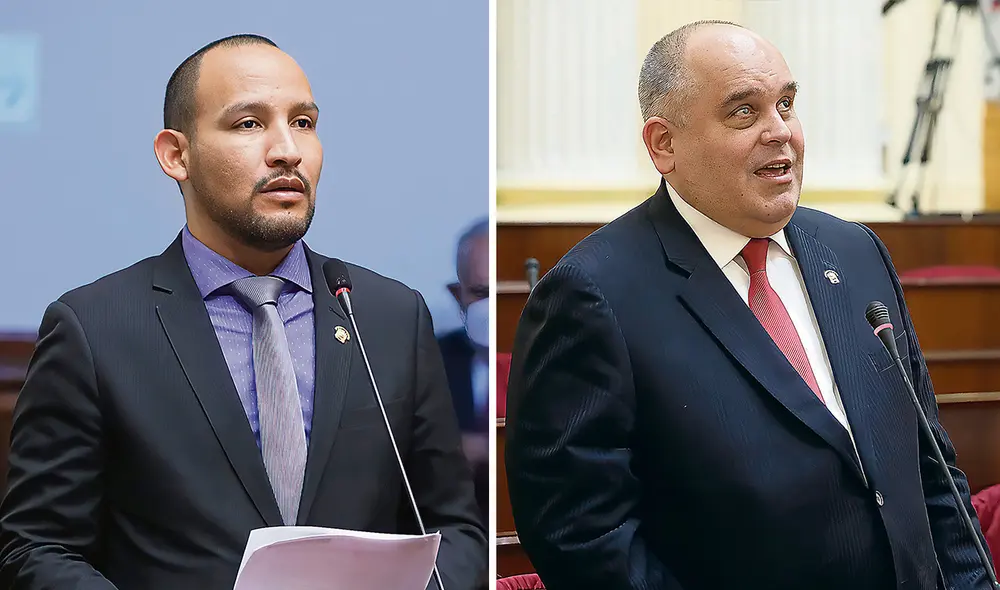 Juez y parte. Muñante fue multado con 46 000 soles y Morante con 34 500 soles. Foto. composición/La República