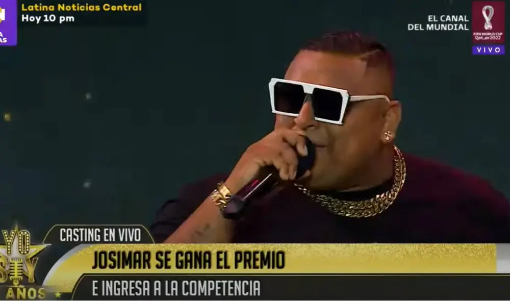 El participante se llevó un premio e ingresó a la competencia. Foto: captura de Latina