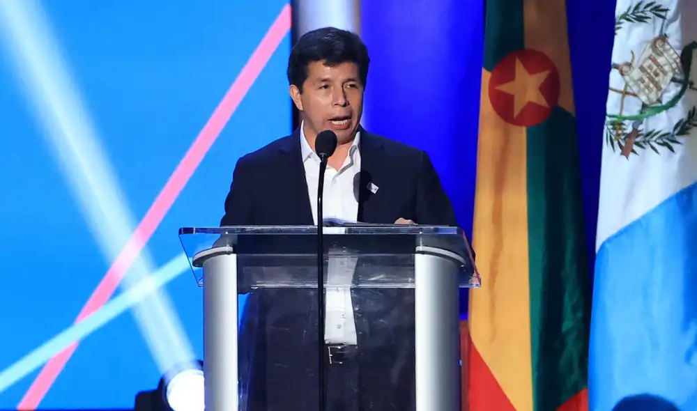 Pedro Castillo en Cumbre de las Américas. Foto: Presidencia