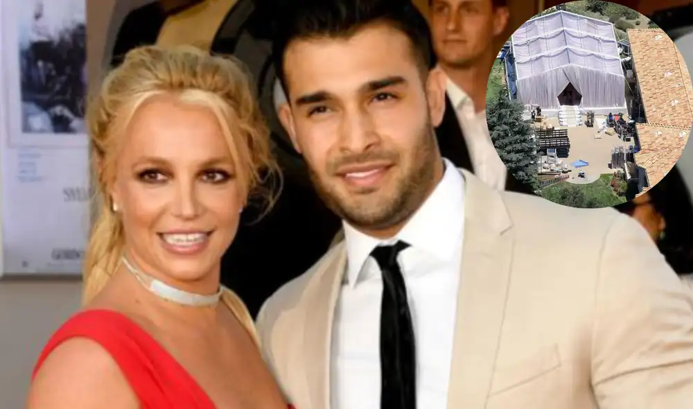 Britney Spears y Sam Ashgari se comprometieron poco después de liberarse de la tutela de su padre. Foto: Kevin Winter / AFP, TMZ Britney Spears y Sam Ashgari se comprometieron poco después de liberarse de la tutela de su padre. Foto: Kevin Winter / AFP, TMZ