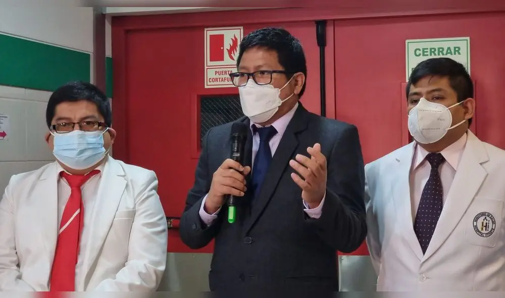 Titular del Minsa instó a los ciudadanos a mantener la calma. Foto: Jessica Merino / URPI - LR Titular del Minsa instó a los ciudadanos a mantener la calma. Foto: Jessica Merino / URPI - LR