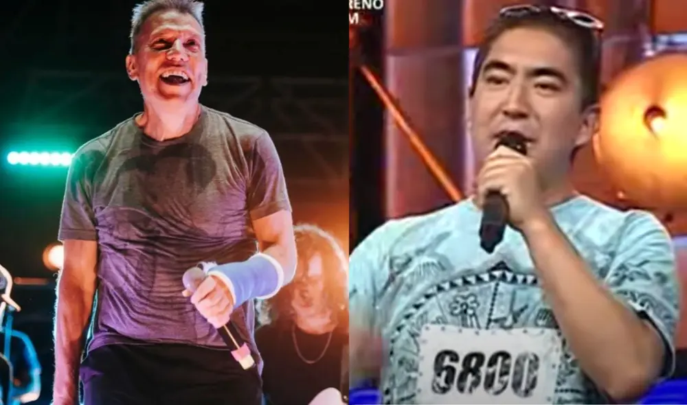 “Un saludo a mi imitador de 'Yo Soy' que hoy se presenta, felicitaciones y mucha suerte", dijo Raúl Romero. Foto: Raúl Romero/Instagram, Yo soy/Youtube