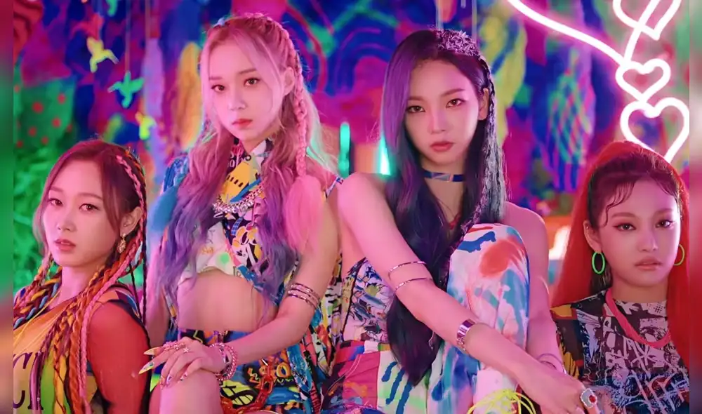 "Girls" de Aespa se convertirá en el álbum coreano más vendido de una girlband en la historia de SM Entertainment. Foto: SM Entertainment "Girls" de Aespa se convertirá en el álbum coreano más vendido de una girlband en la historia de SM Entertainment. Foto: SM Entertainment