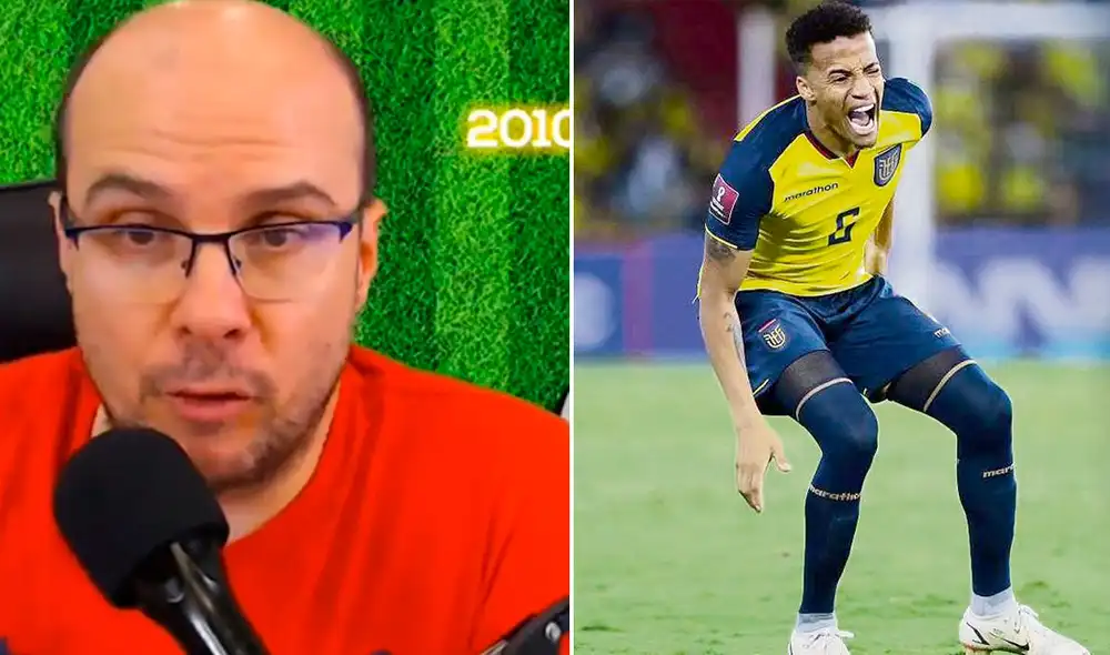 Byron Castillo fue convocado en los últimos amistosos de Ecuador. Foto: composición/ captura de Twitter/ AFP.