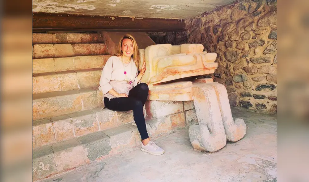 Mafe Walker ofrece sesiones en diversas atracciones turísticas de México. Foto: Instagram Mafe Walker Mafe Walker ofrece sesiones en diversas atracciones turísticas de México. Foto: Instagram Mafe Walker