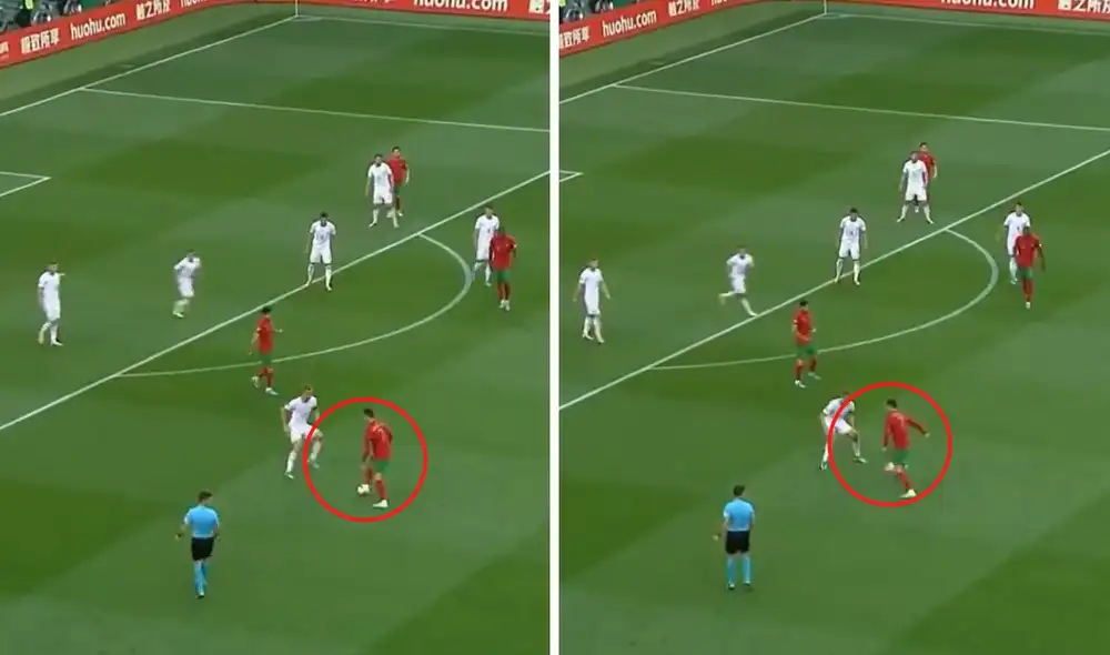 Lujo de Cristiano Ronaldo. Foto: captura ESPN. Lujo de Cristiano Ronaldo. Foto: captura ESPN.