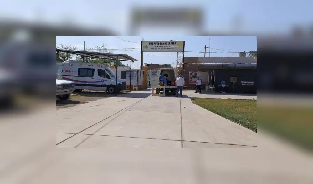 La ambulancia pertenece al hospital Tomás Lafora del distrito de Guadalupe. Foto: Un Diario Pacasmayo