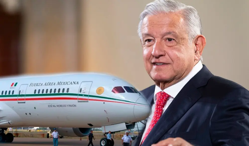 El presidente mexicano ha ofrecido alquilar el avión presidencial para fiestas o eventos corporativos. Foto: composición/Info7/TvAzteca El presidente mexicano ha ofrecido alquilar el avión presidencial para fiestas o eventos corporativos. Foto: composición/Info7/TvAzteca