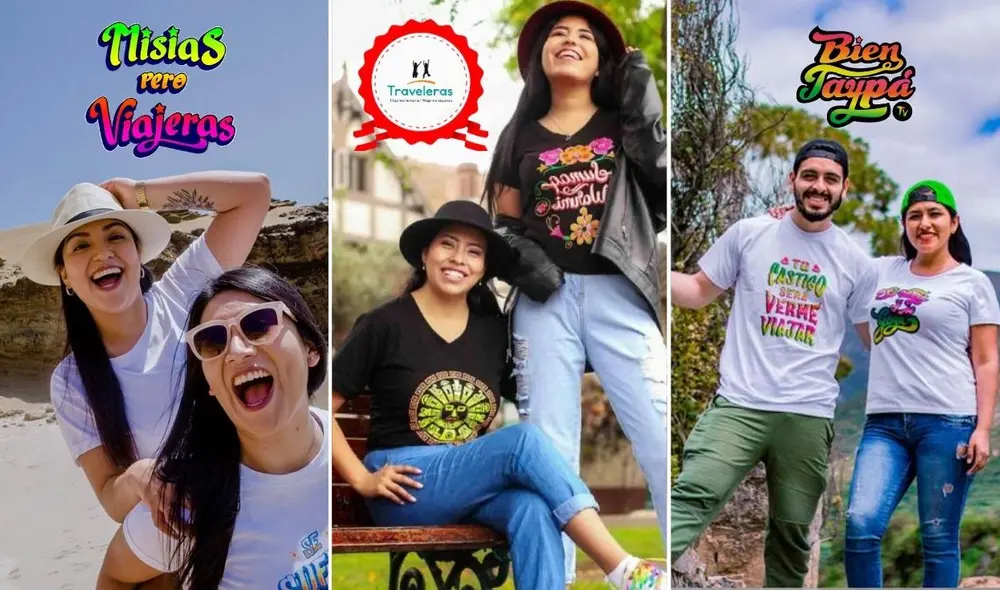 "Misias, pero viajeras", "Traveleras" y "Bien Taypá Tv", son algunos de los canales que se encuentran en esta lista. Foto: composición La República "Misias, pero viajeras", "Traveleras" y "Bien Taypá Tv", son algunos de los canales que se encuentran en esta lista. Foto: composición La República