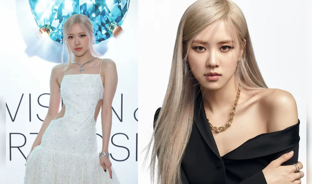 Rosé de BLACKPINK es la embajadora global de la marca Tiffany & Co. Foto: composición/captura Twitter/Tiffany & Co