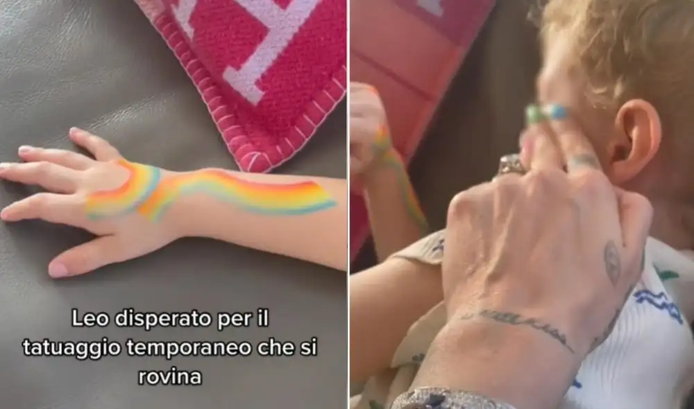 La viral escena compartida por la influencer @chiaraferragni logró obtener más de 2 millones de reproducciones y miles de reacciones en poco tiempo. Foto: captura de Facebook